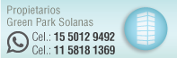 Propietarios Green Park Solanas - Cel.: 1550129492